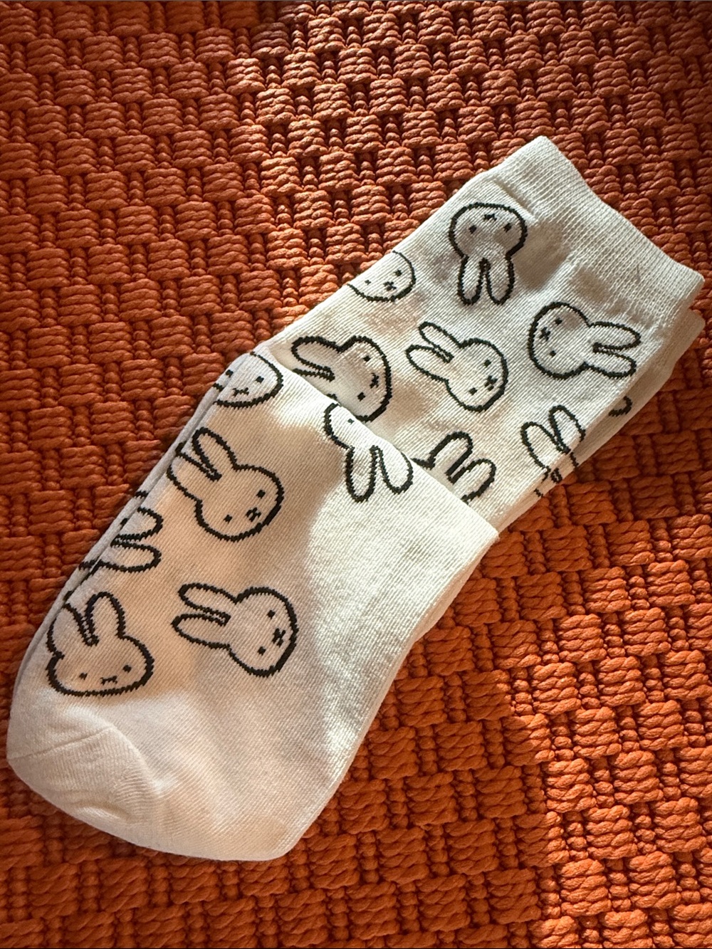 Women’s Socks - Cute Miffy-like Pattern